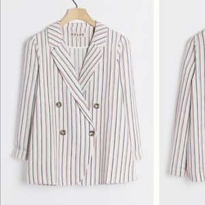 ANTHROPOLOGIE Anna double breasted blazer